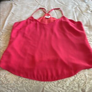 J Crew Scalloped Camisole.  Women's Pink Camisole Top. Size 10